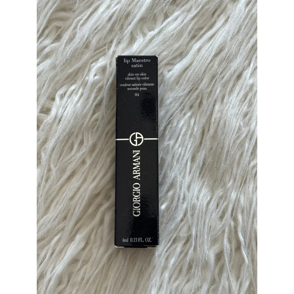 Giorgio Armani Lip Maestro Satin Skin On Skin Vibrant Lip Color 04 Live Concert